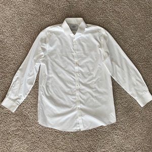 Charles Tyrwhitt white button down dress shirt